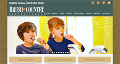 Desktop Screenshot of brushcountrydental.com