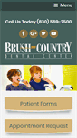 Mobile Screenshot of brushcountrydental.com